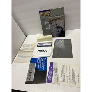 Andrew Tobia$ Financial Calculator  Meca - Vintage 5.25 Floppy